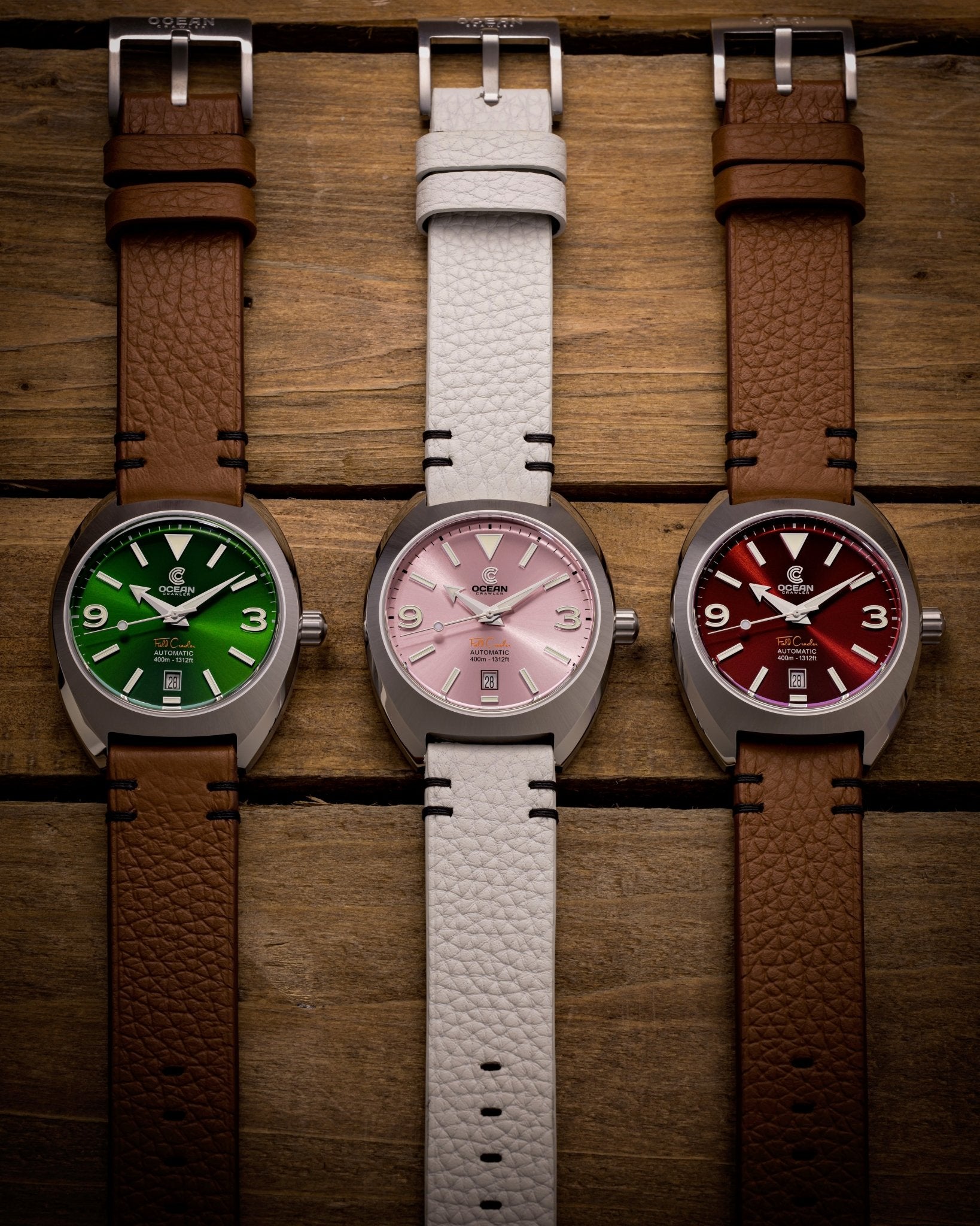 Field Crawler - Sunburst Red - Preorder - Ocean Crawler Watch Co.