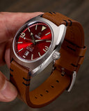 Field Crawler - Sunburst Red - Preorder - Ocean Crawler Watch Co.
