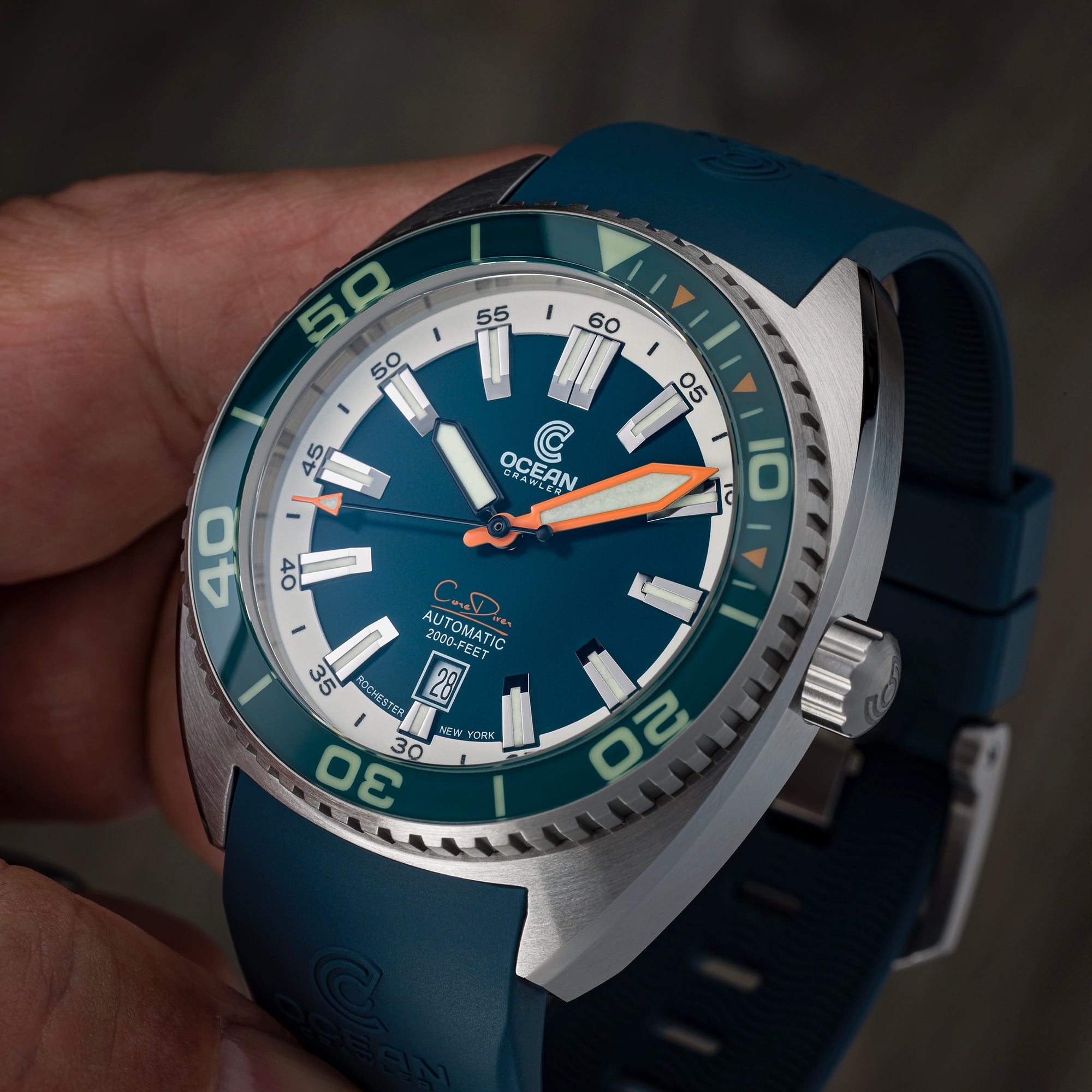 Core Diver - Spring Time - Turtle Blue - 2 Straps Included!