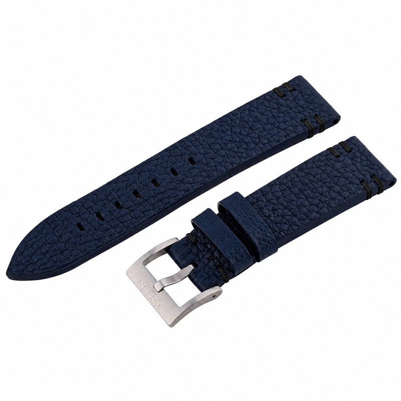 Blue Leather Strap
