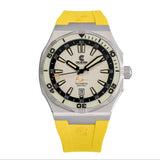 Ocean Crawler Bolt - LumeWave Edition - Yellow - Ocean Crawler Watch Co.