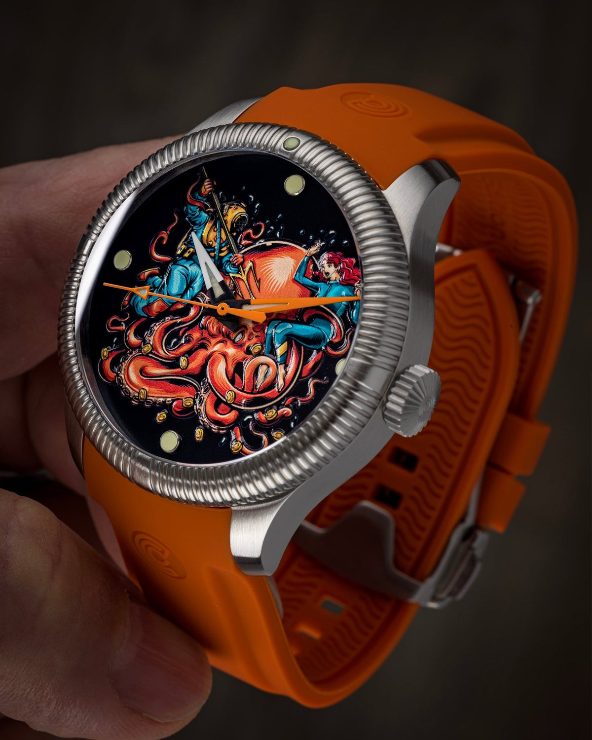 Ceramic-Enamel Dial - Abyssal Duel