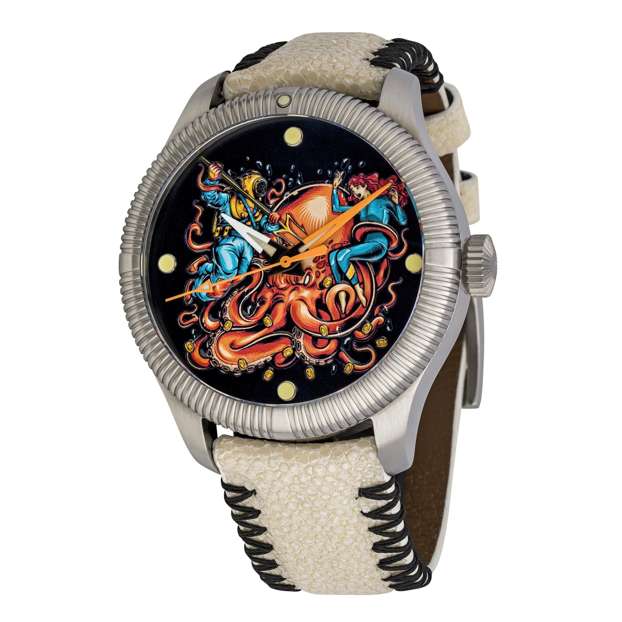 Ceramic-Enamel Dial - Abyssal Duel