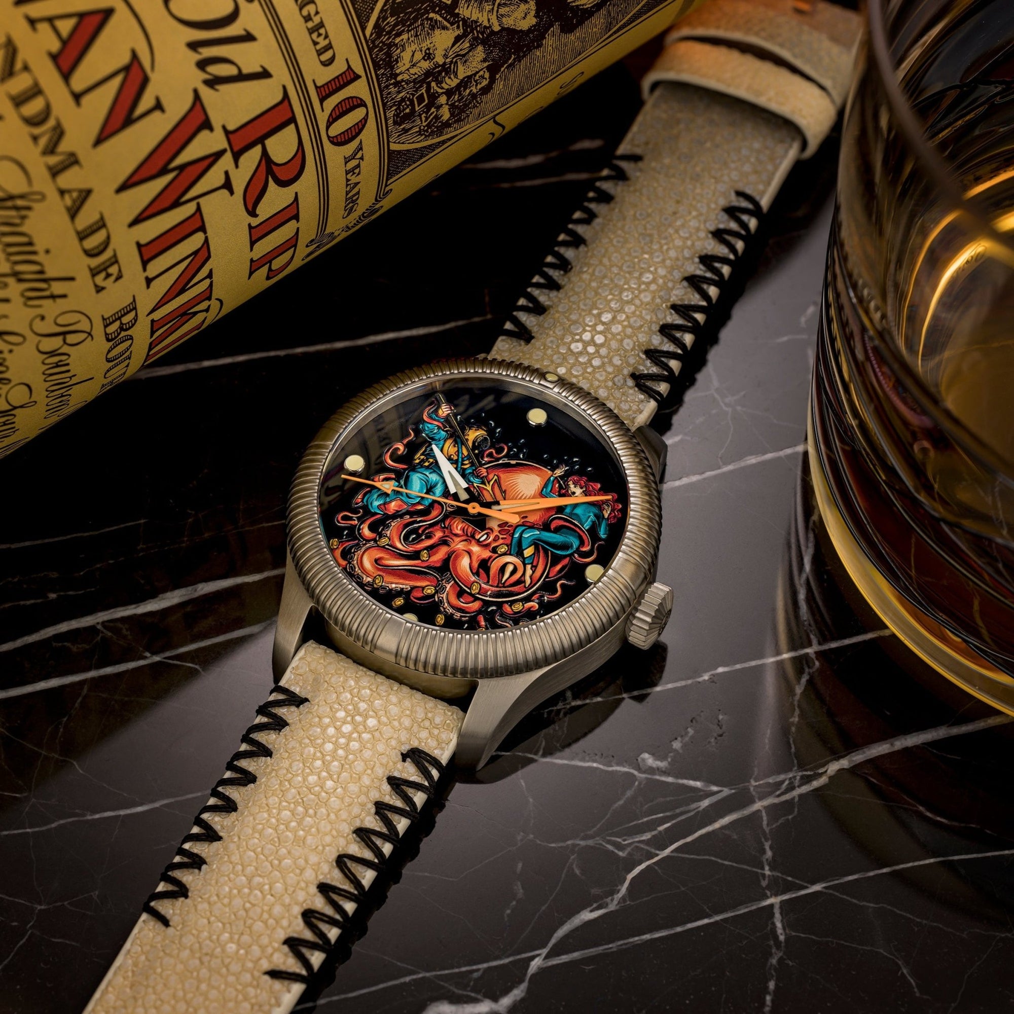 Ceramic-Enamel Dial - Abyssal Duel