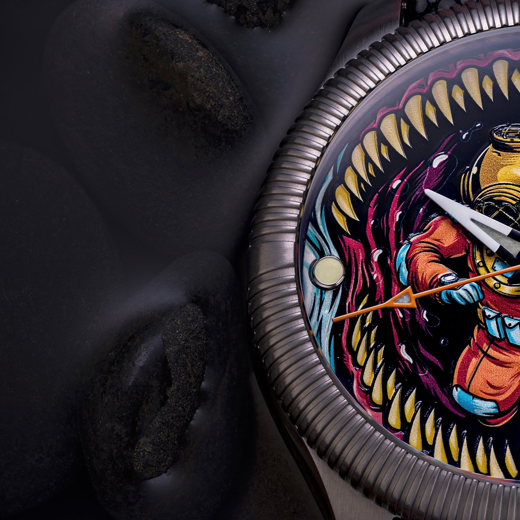 Ceramic-Enamel Dial - The Last Dive