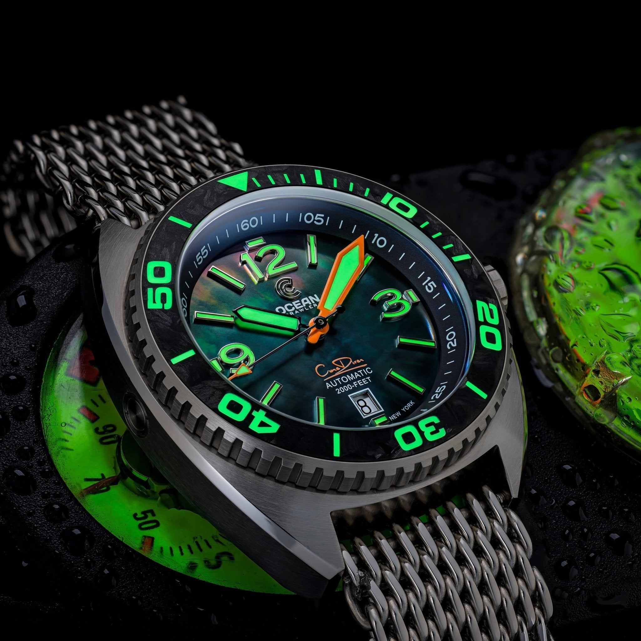 Core Diver - Black Mother of Pearl - Sample - New – Ocean Crawler