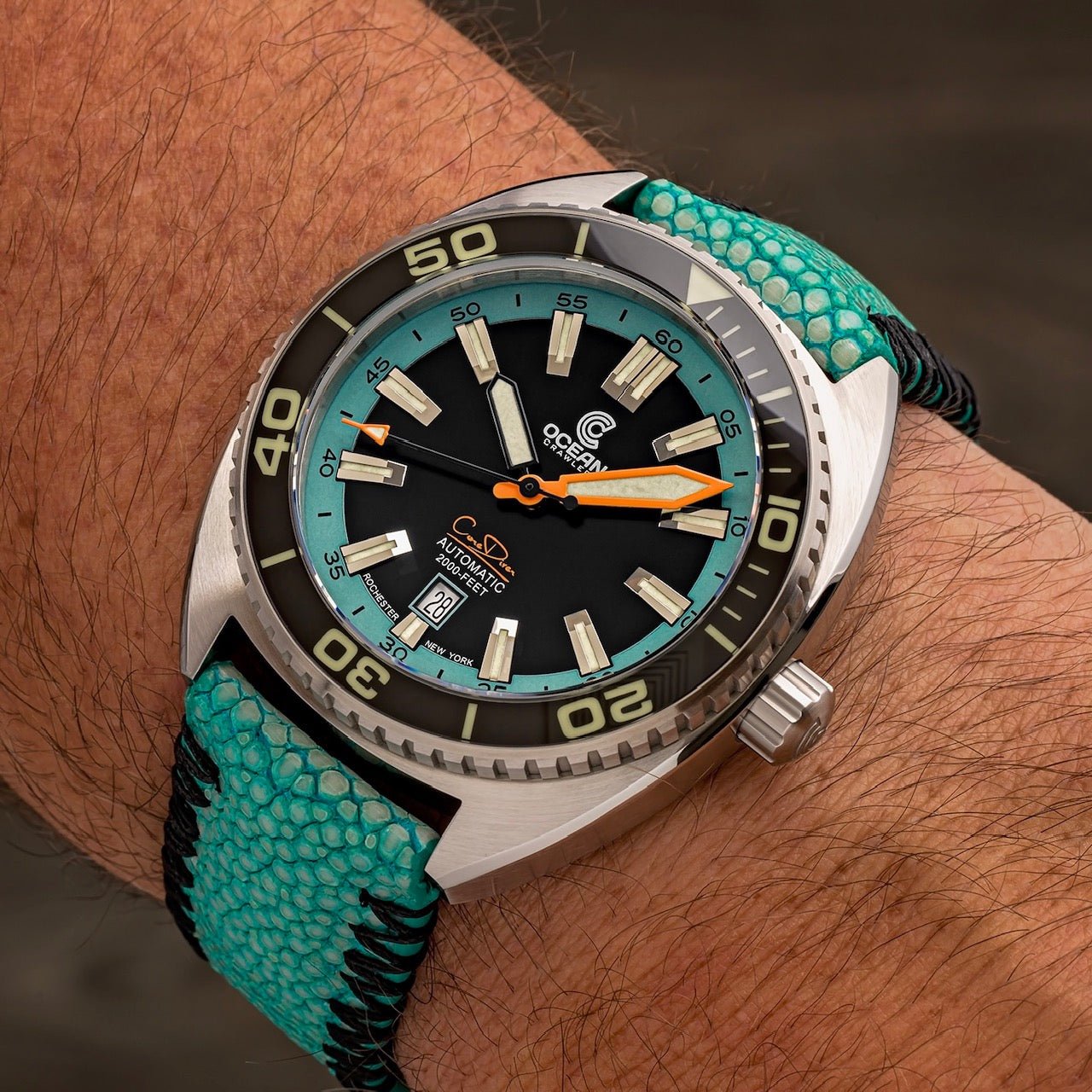 Ocean Crawler Core Diver - BlueShark 2025 LE -  2 Straps included!