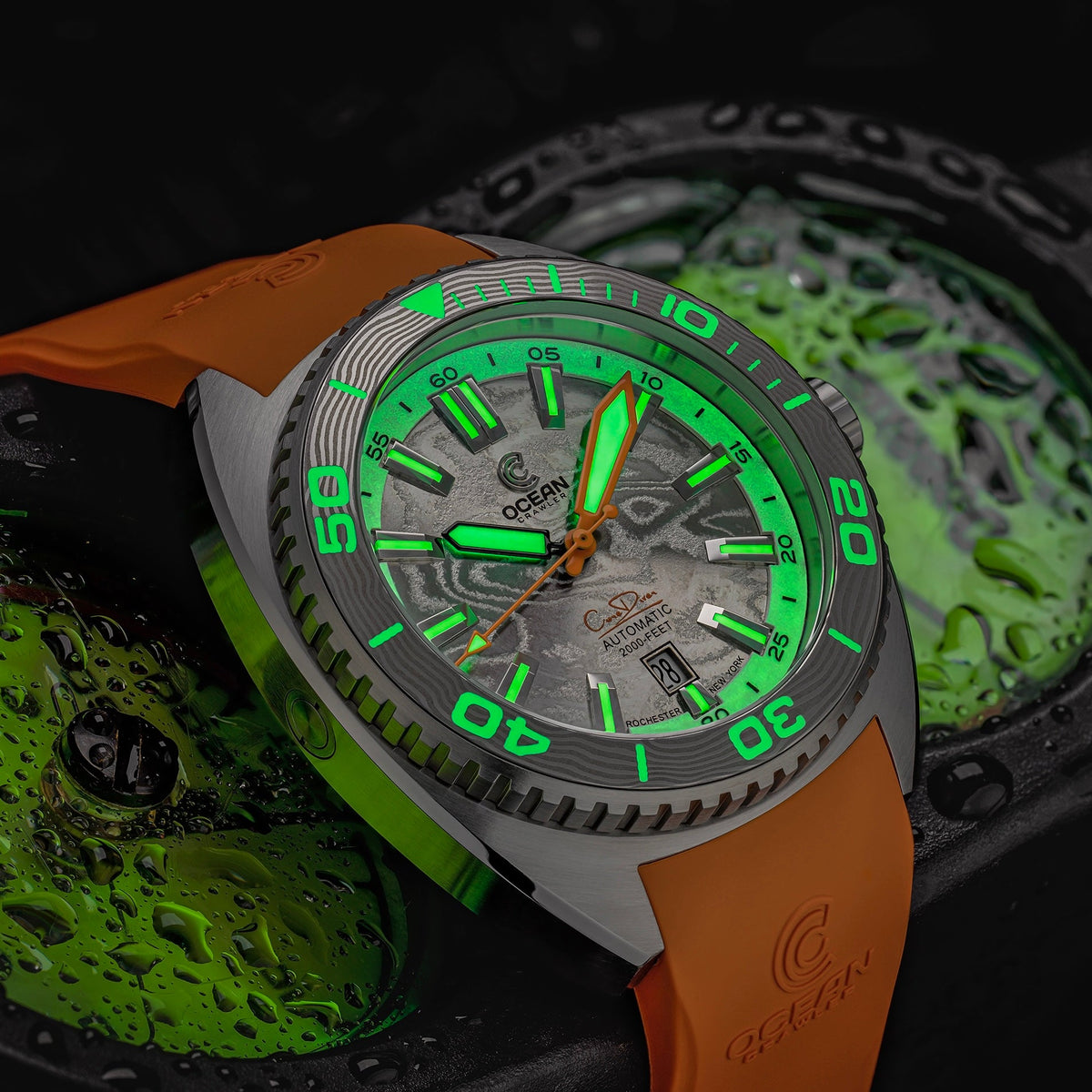 Core Diver - Damascus Steel