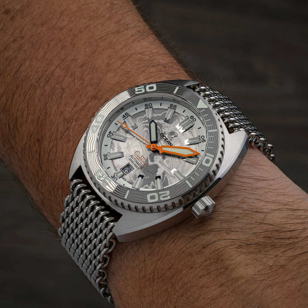 Core Diver - Damascus Steel