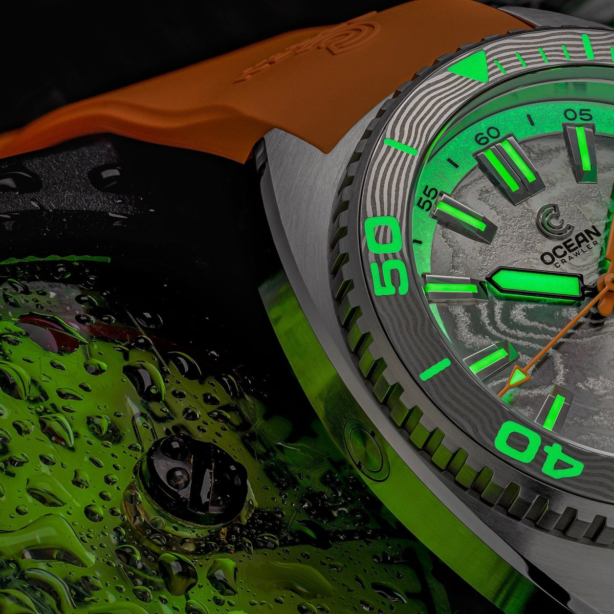 Core Diver - Damascus Steel