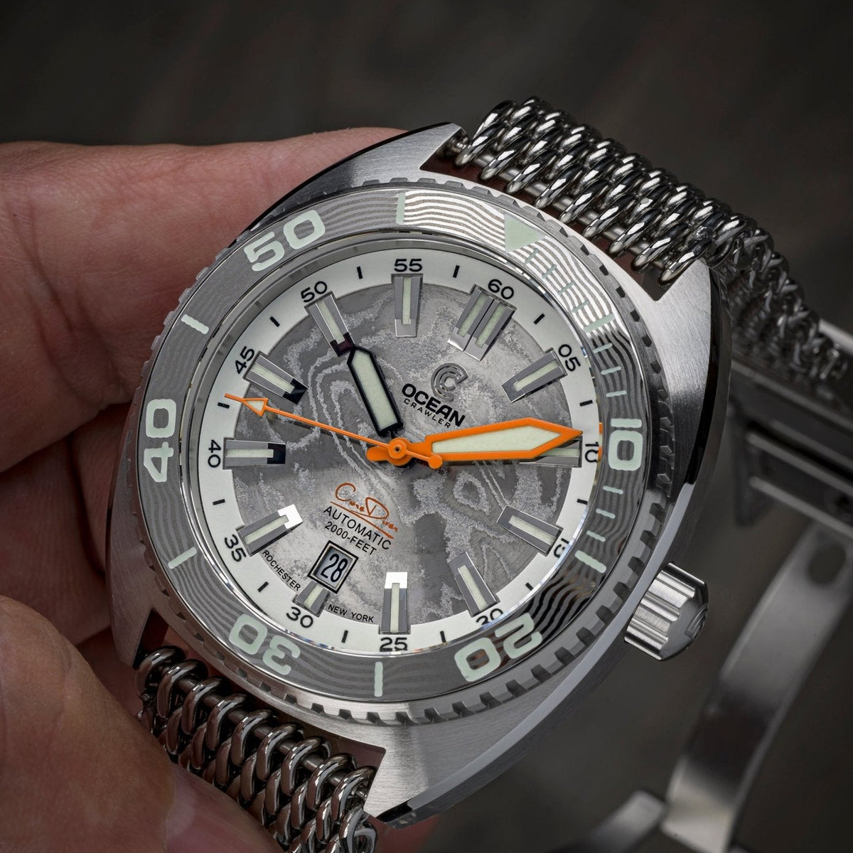 Core Diver - Damascus Steel