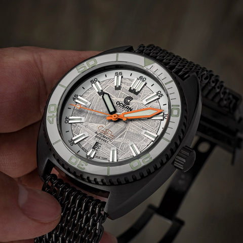 Ocean Crawler Core Diver DLC - Meteorite - Sample - Like New - Ocean Crawler Watch Co.