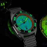 Ocean Crawler Core Diver - Full Lume Dial Carbon Bezel - 2 Straps Included! - Preorder - Ocean Crawler Watch Co.