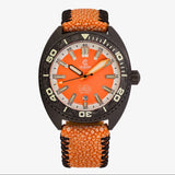 Ocean Crawler Core Diver - Garibaldi LE - 2 Straps included! - Preorder - Ocean Crawler Watch Co.