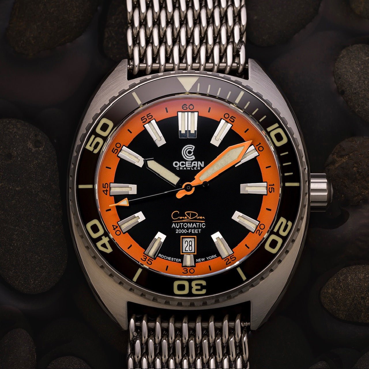 Ocean Crawler Core Diver - Mandarinfish 2025 LE - 2 Straps included!