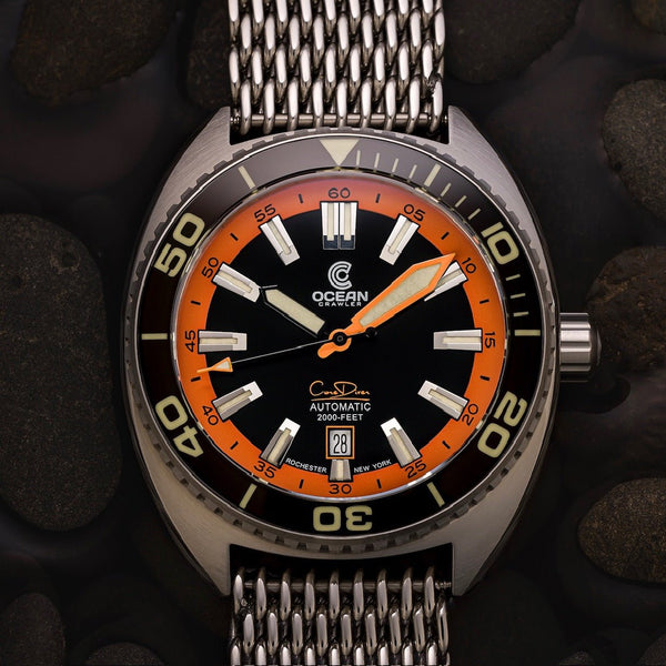 Core Diver - Mandarinfish LE – Ocean Crawler Watch Co.
