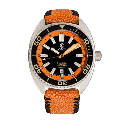 Ocean Crawler Core Diver - Mandarinfish 2025 LE - Ocean Crawler Watch Co.
