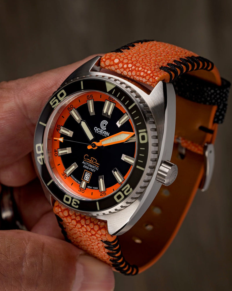 Ocean Crawler Core Diver - Mandarinfish 2025 LE - Ocean Crawler Watch Co.