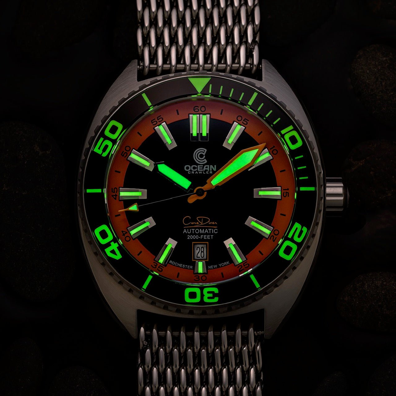 Ocean Crawler Core Diver - Mandarinfish 2025 LE - 2 Straps included!