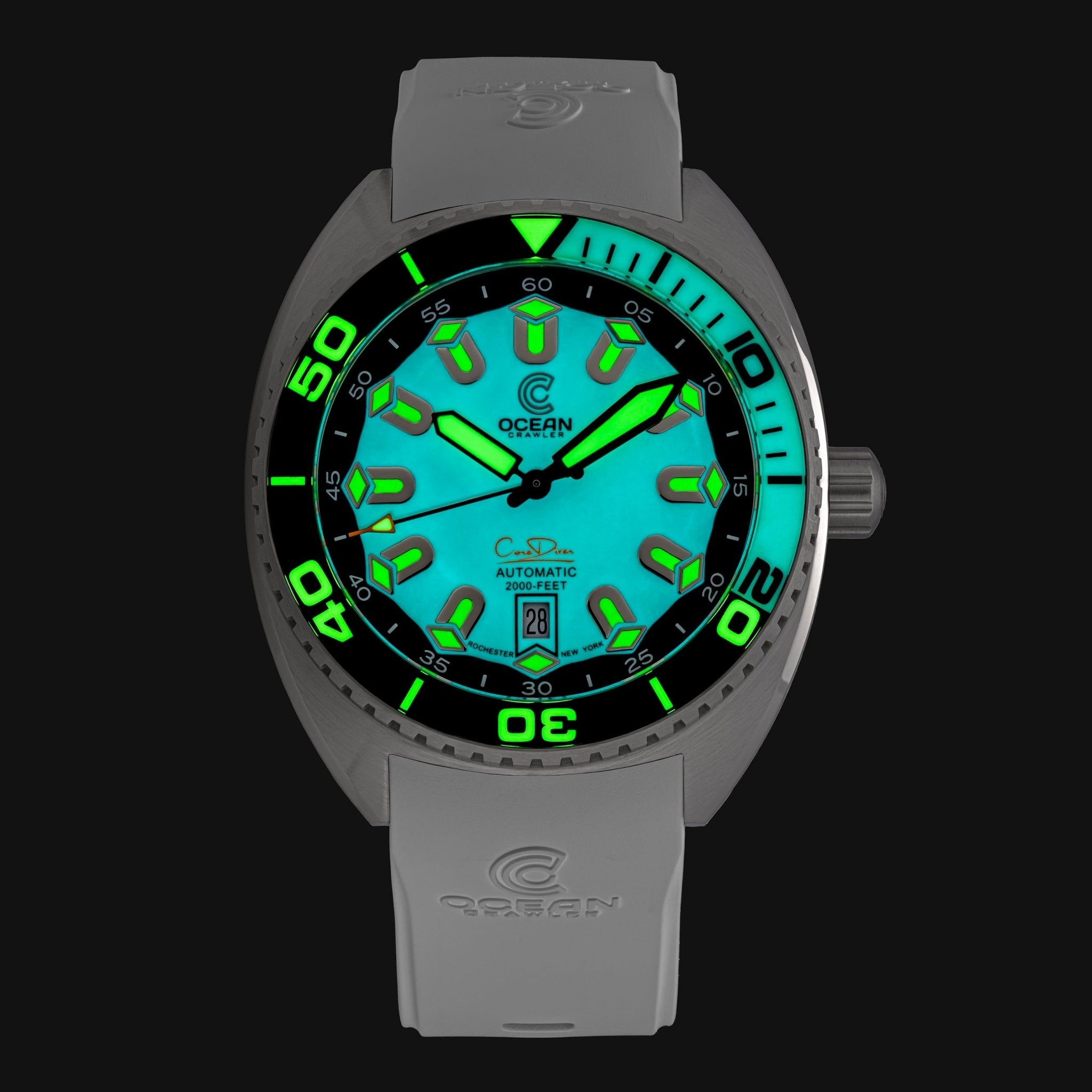 (No 00410-1) SUB CREW 27インチ オリーブ Core Diver - Orca - Preorder – Ocean Crawler Watch Co.