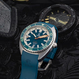 Ocean Crawler Core Diver - Spring Time 2024 - Turtle Blue - Ocean Crawler Watch Co.