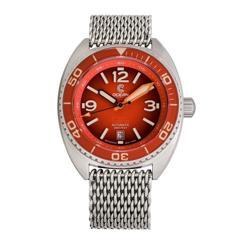 Ocean Crawler Core Diver - Summer Series - Red Reef - Preorder - Ocean Crawler Watch Co.