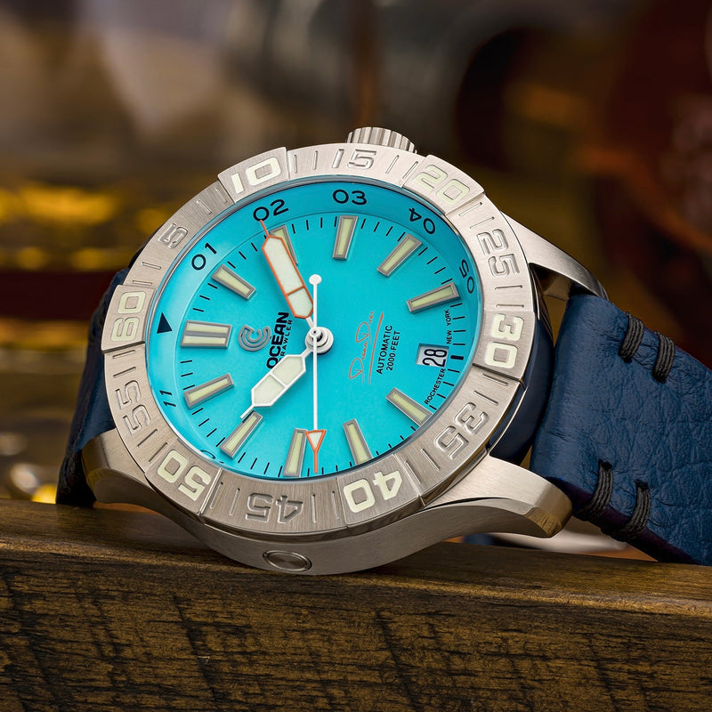 Ocean Crawler Dream Diver 2025 - Aqua - Ocean Crawler Watch Co.