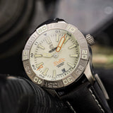 Ocean Crawler Dream Diver 2025 - Coastal Frost White - Ocean Crawler Watch Co.