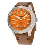 Ocean Crawler Dream Diver 2025 - Orange - Ocean Crawler Watch Co.