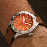 Ocean Crawler Dream Diver 2025 - Orange - Ocean Crawler Watch Co.