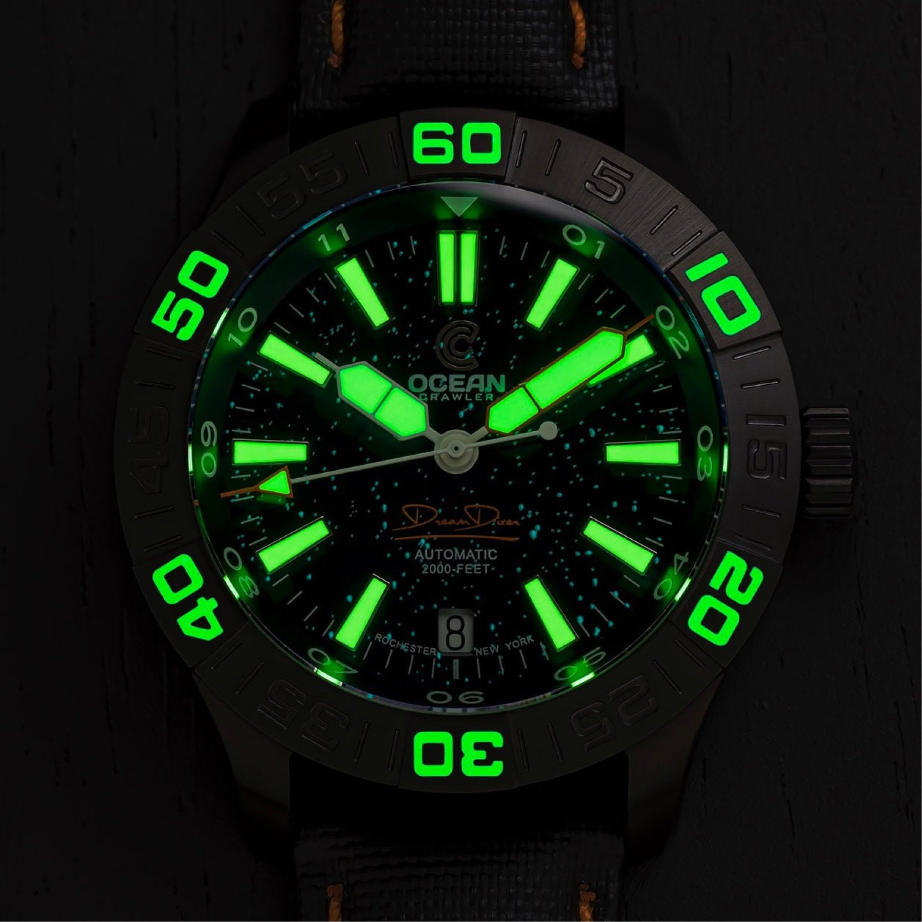 Dream Diver Cosmos - Preorder - Final Batch! – Ocean Crawler Watch Co.
