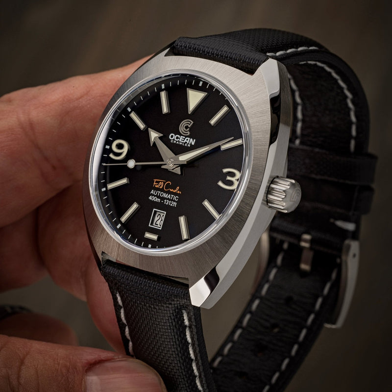 Black/White Kevlar Strap