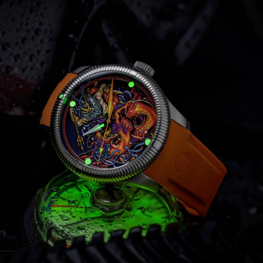 Leviathan - Ceramic-Enamel Dial - LE