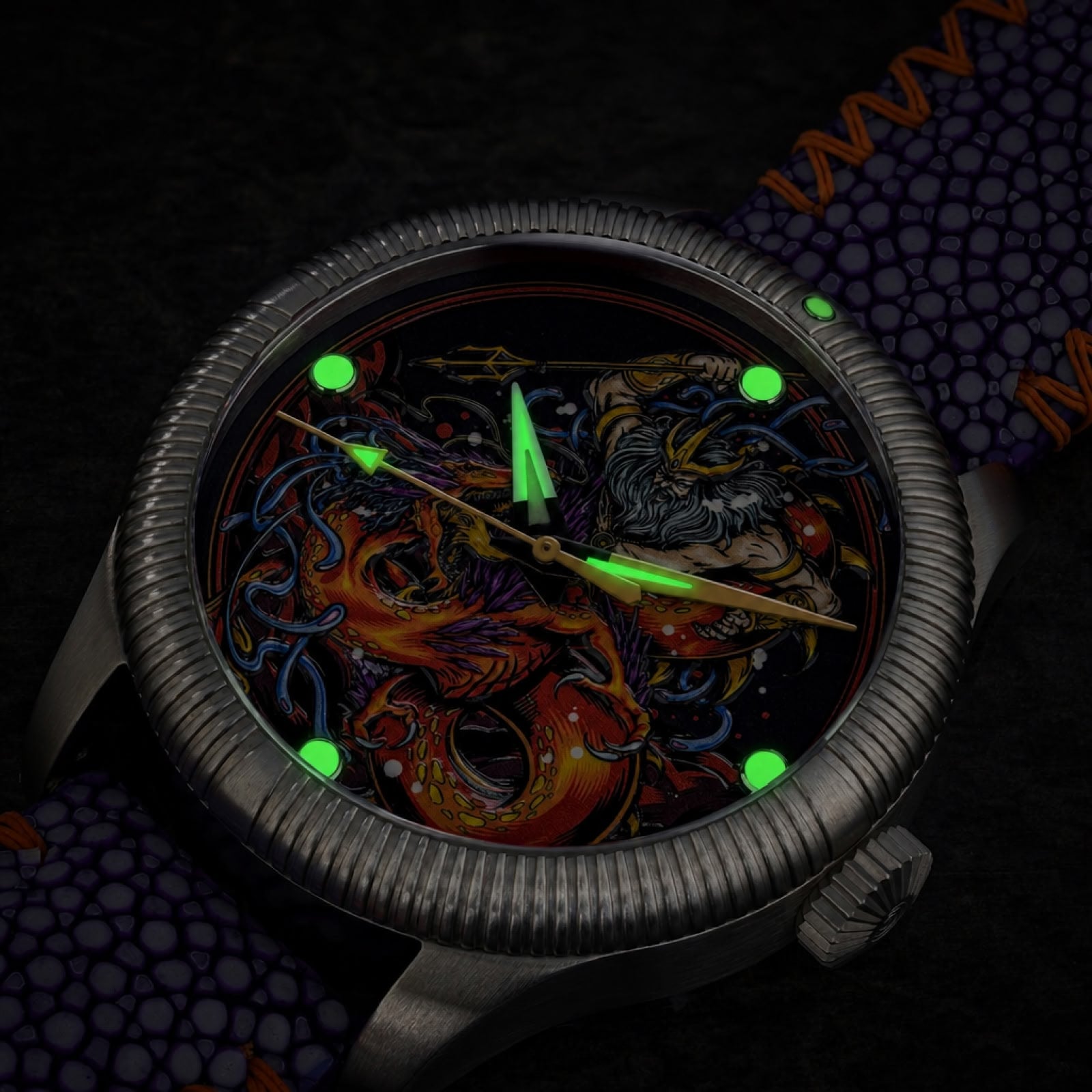 Leviathan Ceramic Enamel Dial Limited Edition Watch