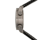Ocean Crawler Ocean Navigator - Red V3 - Titanium - Ocean Crawler Watch Co.