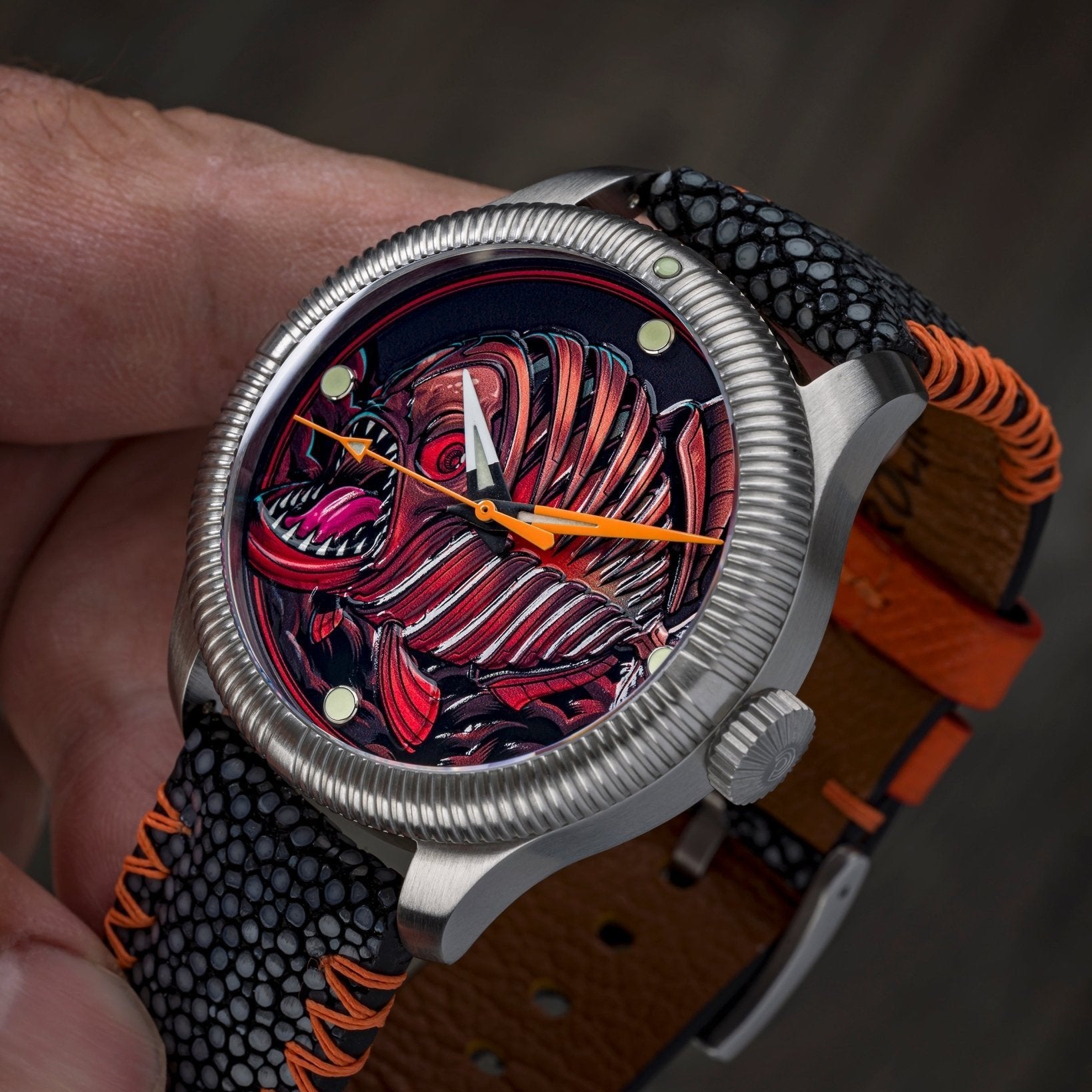 Piranha - Ceramic-Enamel Dial - LE