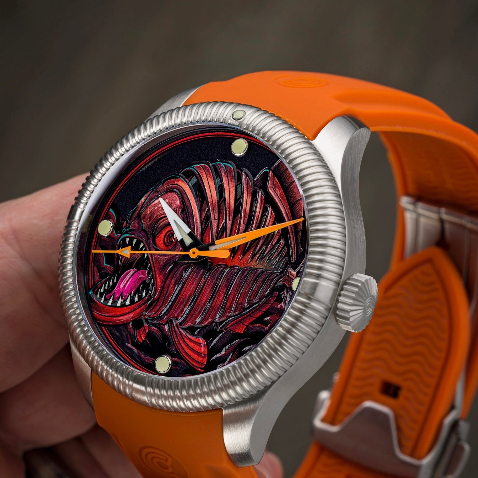 Piranha - Ceramic-Enamel Dial - LE