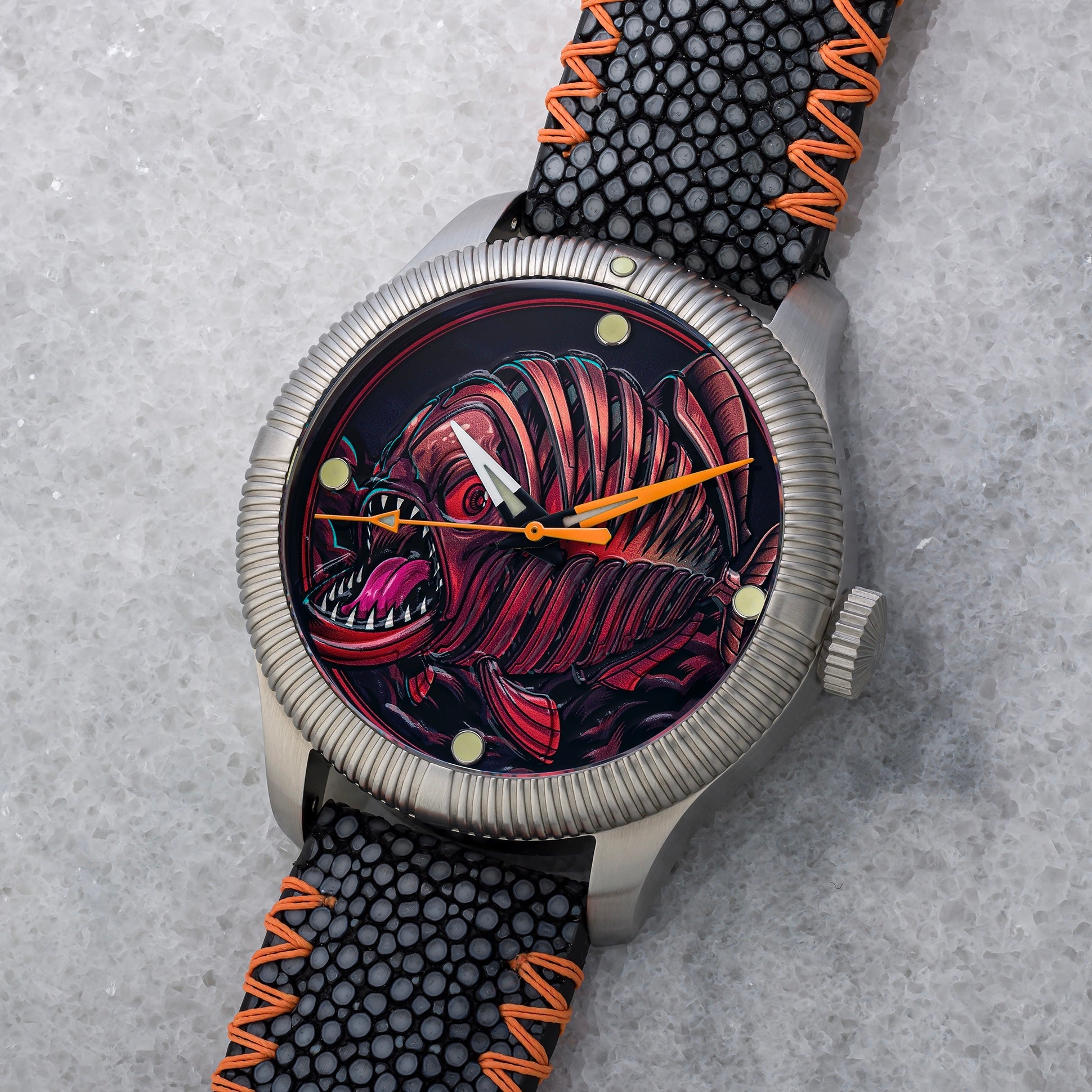 Piranha - Ceramic-Enamel Dial - LE