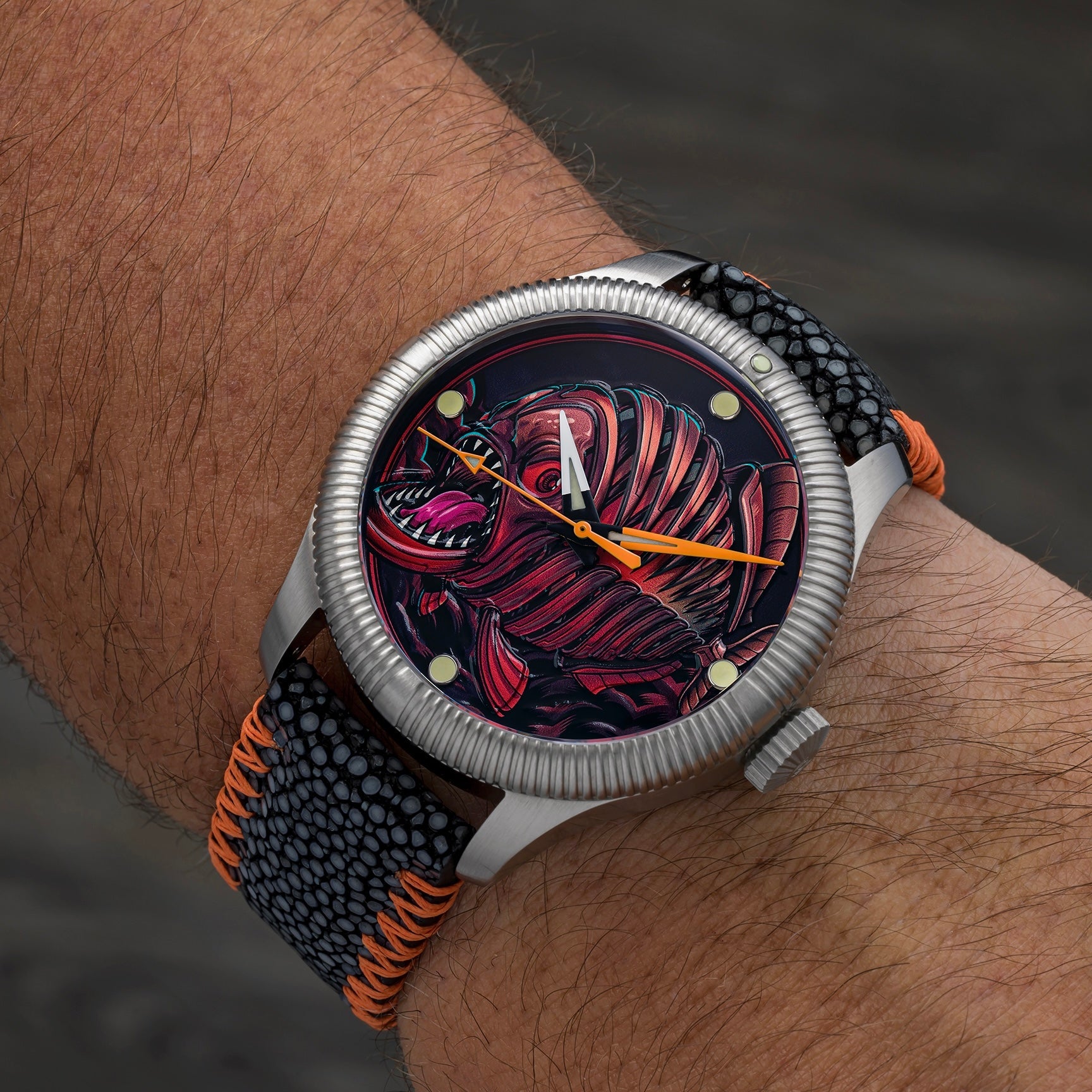 Piranha - Ceramic-Enamel Dial - LE