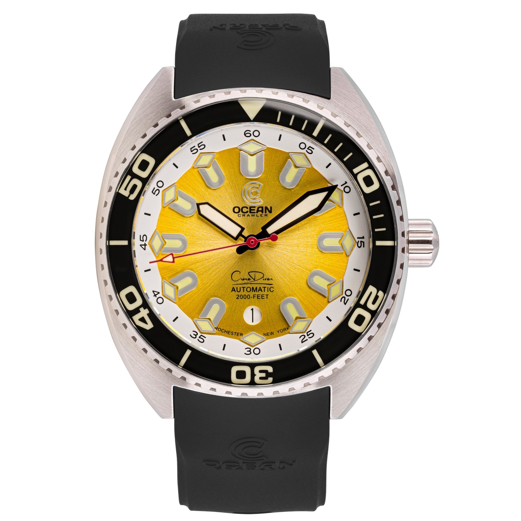 Ocean Crawler Core Diver - Yellow Refractor - Summer Edition