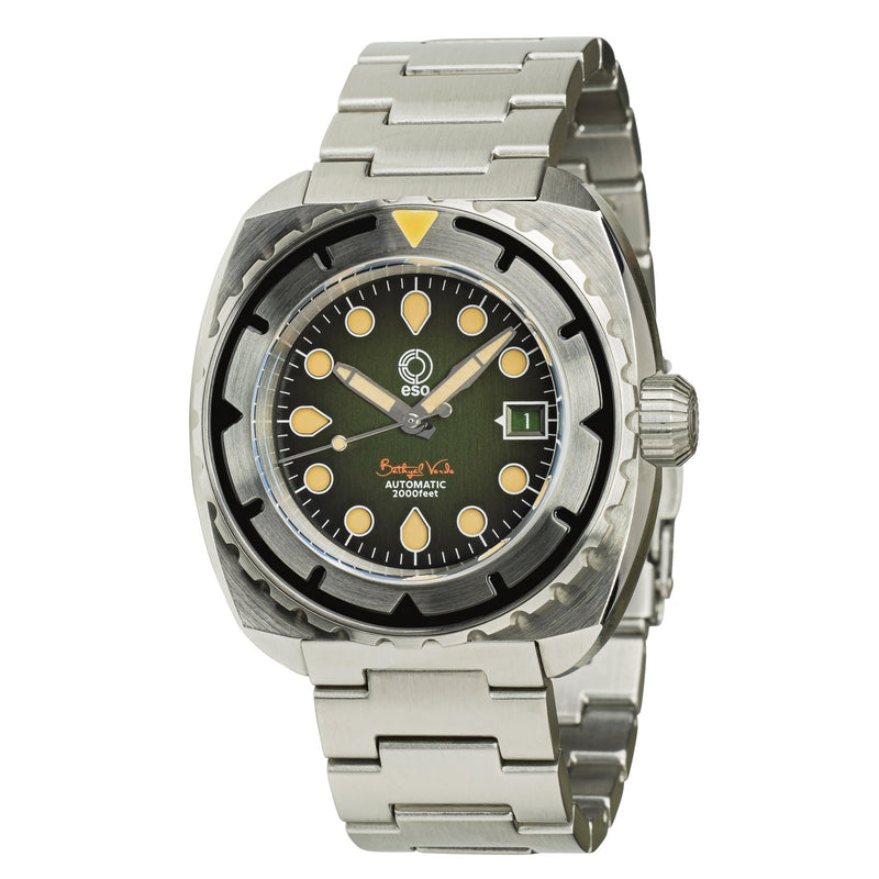 Esoteric Bathyal Verde Pre-order - Ocean Crawler Watch Co.