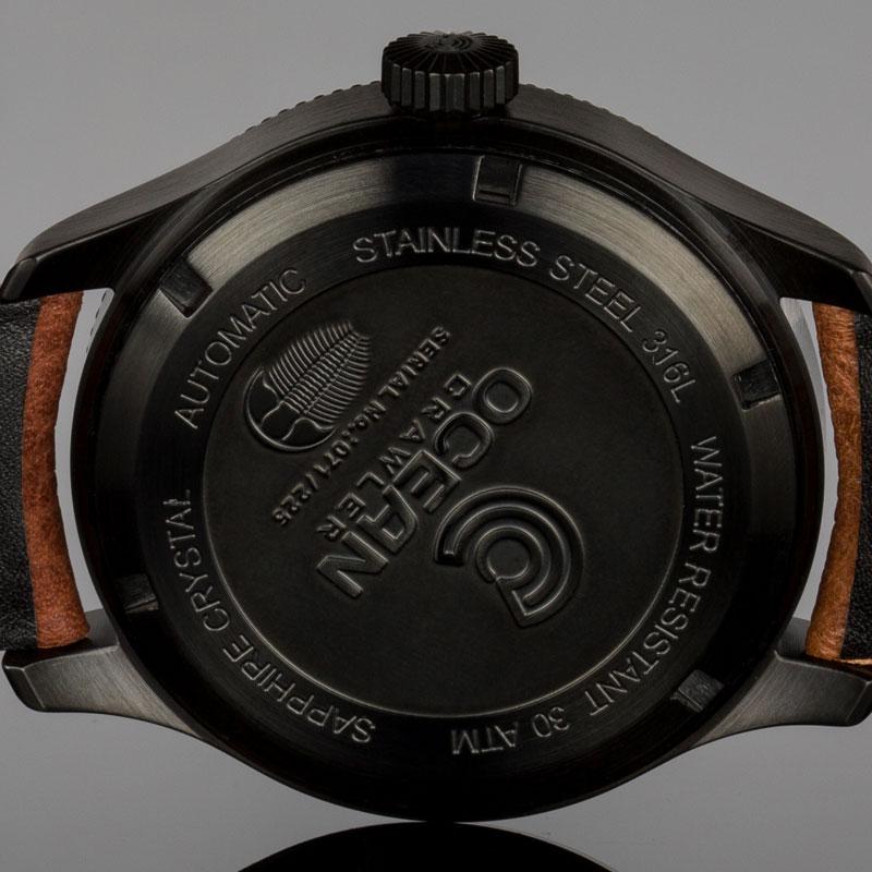 Lume Rush Diver - Black PVD - Ocean Crawler Watch Co.