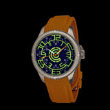 Lume Rush Diver v2 - Blue Sample - Floor Model - Ocean Crawler Watch Co.