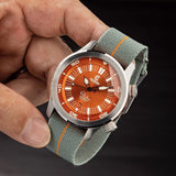 Military Green/Black NATO Strap - Ocean Crawler Watch Co.