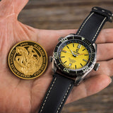 Ocean Crawler 45 Grams Gold Round - Limited Edition - Ocean Crawler Watch Co.