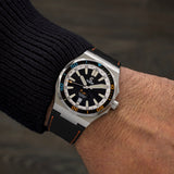 Ocean Crawler Bolt - Black - Preorder - Ocean Crawler Watch Co.