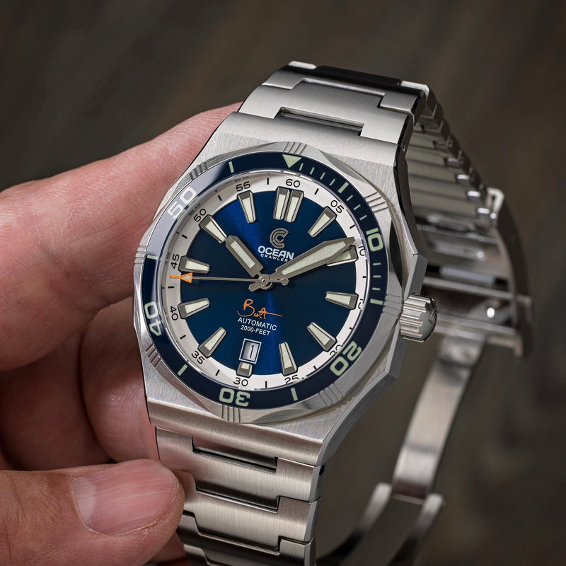 Ocean Crawler Bolt - Blue - Ocean Crawler Watch Co.