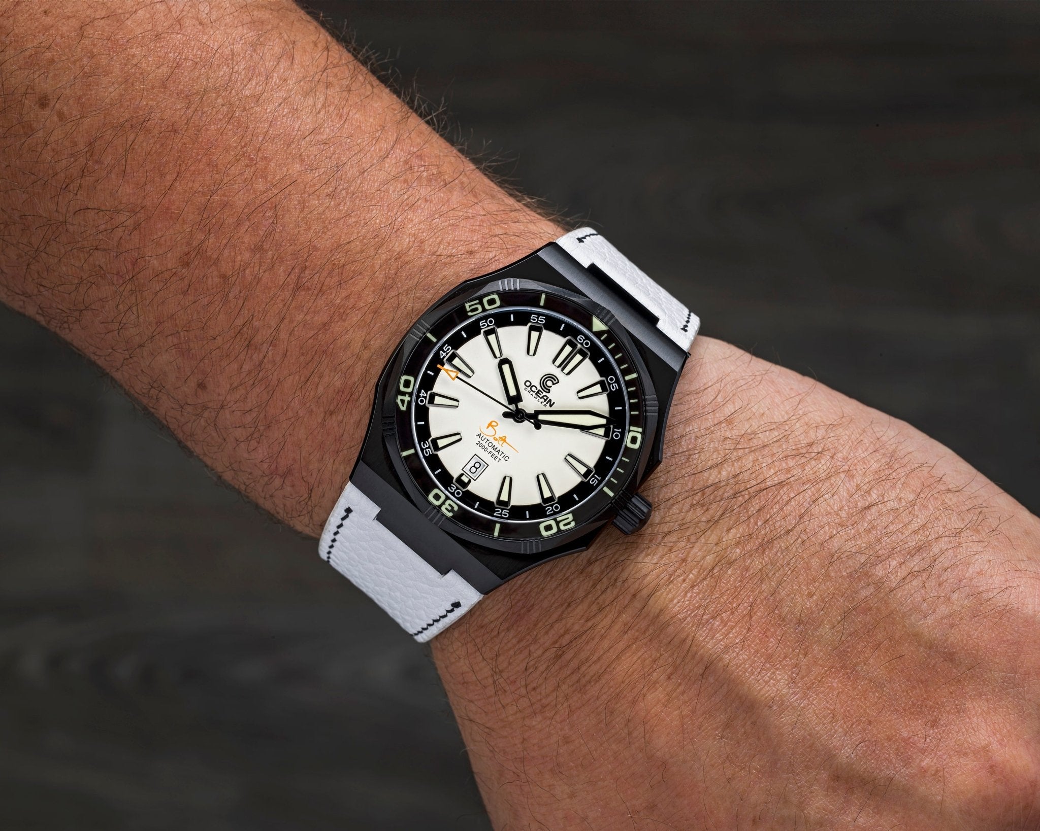 Ocean Crawler Bolt DLC - Full Lume - Preorder - Ocean Crawler Watch Co.