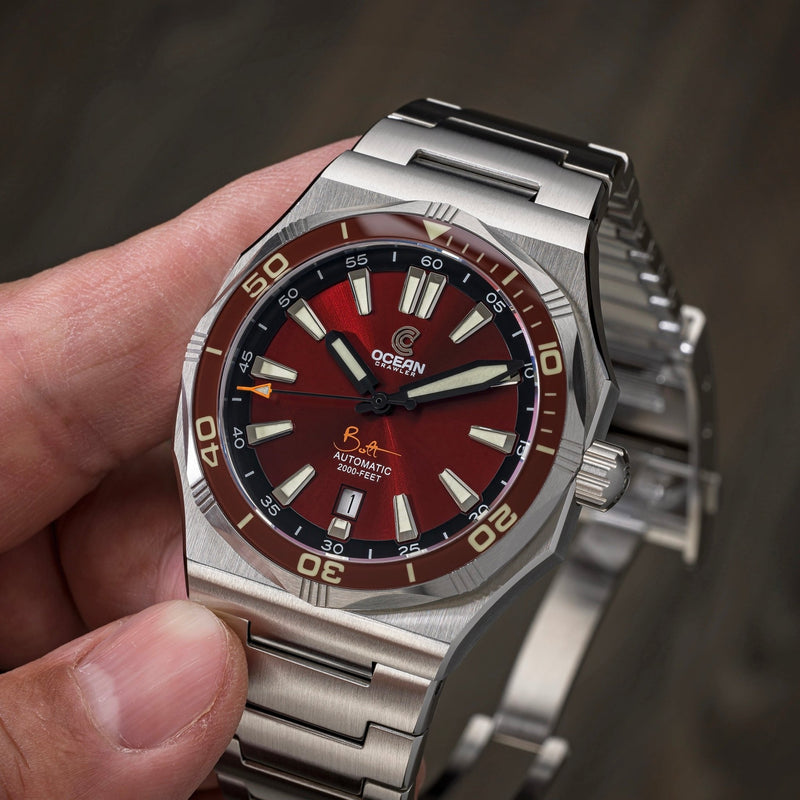 Ocean Crawler Bolt - Red - Ocean Crawler Watch Co.