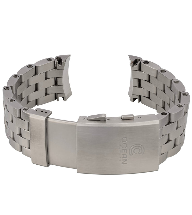 Ocean Crawler bracelet with ratchet extension clasp - 22mm - Ocean Crawler Watch Co.